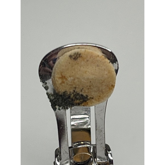 Vintage KJL Kenneth Jay Lane Princess Diana Blue Rhinestone Clip On Earrings - Picture 12 of 13